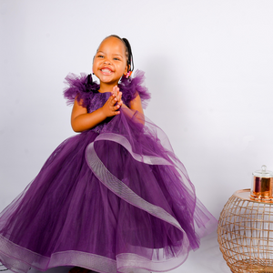 Purple Cinderella Dress