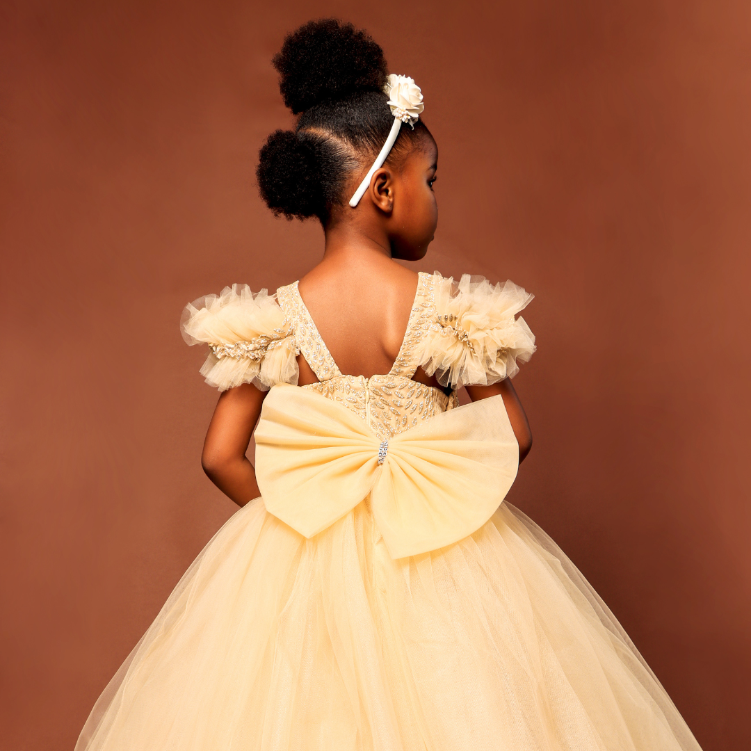 Yellow 2024 cinderella dress