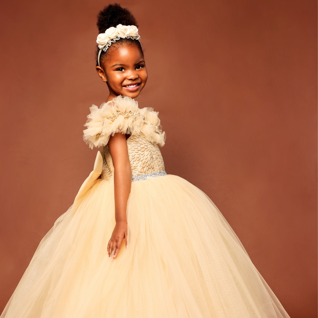 Cinderella dress top little girl