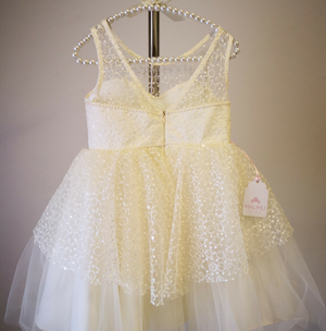 Cream White Amara Dress