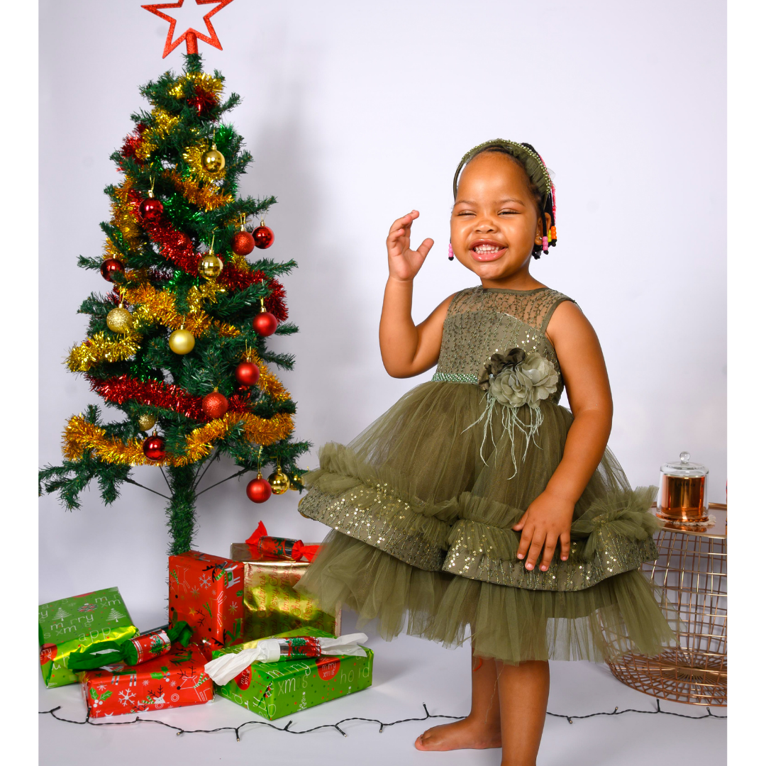 Olive green outfits sales for baby girl