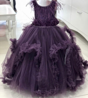 Dark Magenta Cinderella Dress