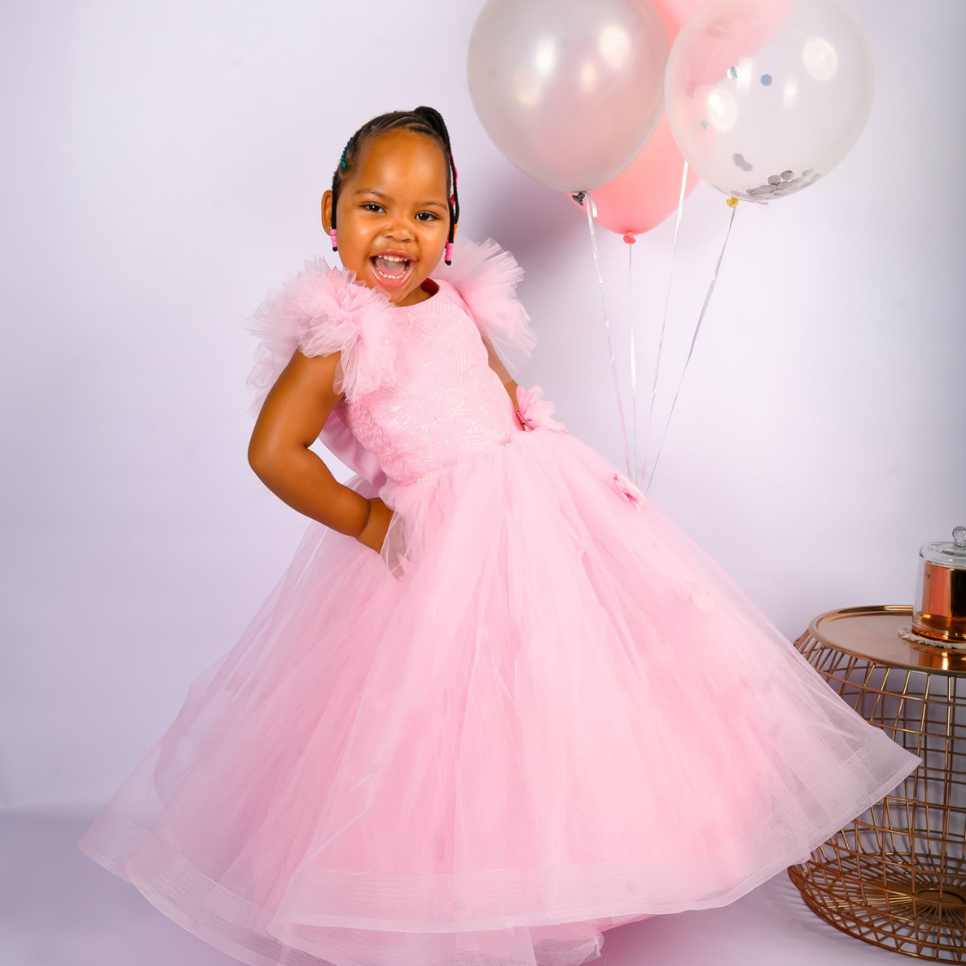 Pink Cinderella Dress Malimu Kids
